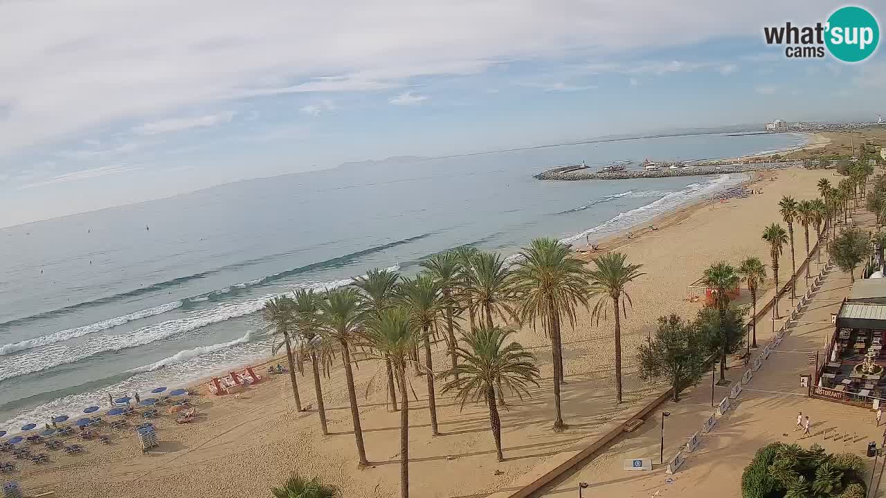 LIVEcam Roses plage – Hotel Montecarlo