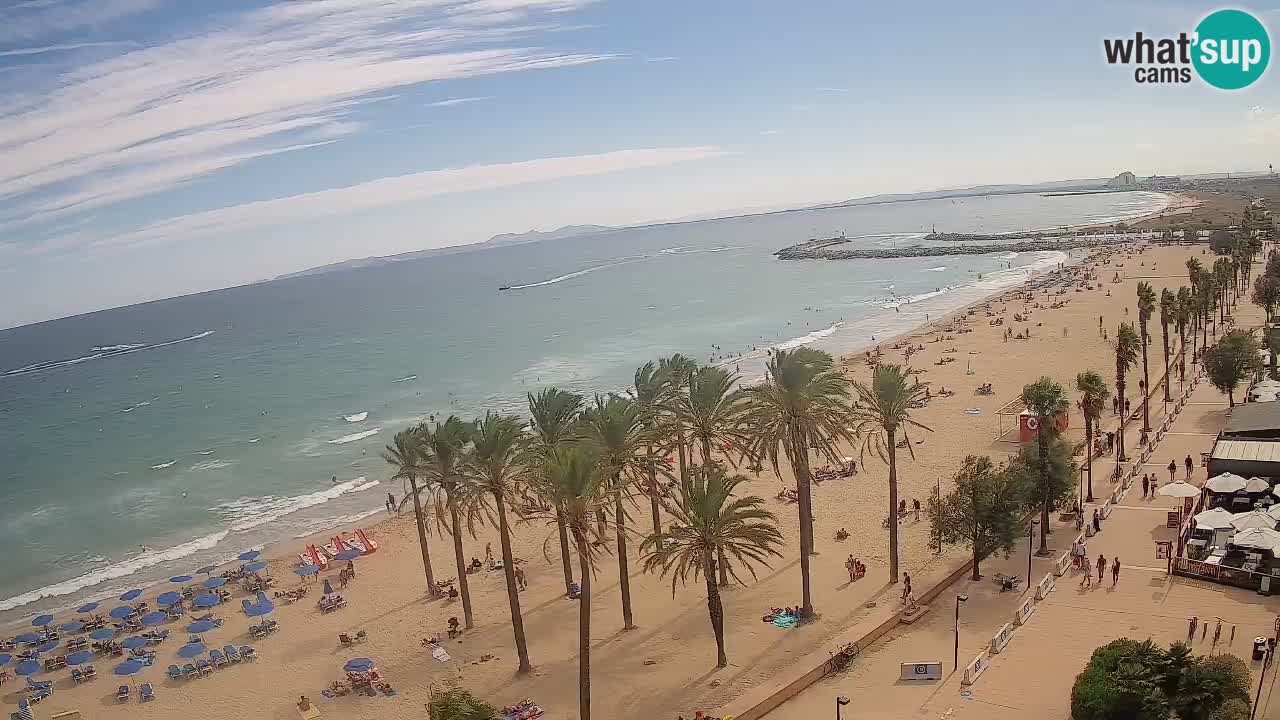 LIVEcam Roses plage – Hotel Montecarlo