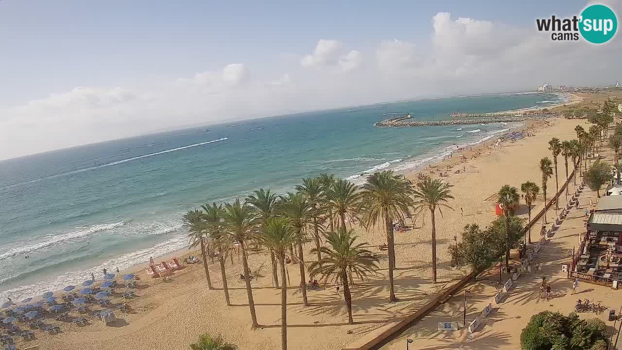 LIVEcam Roses plage – Hotel Montecarlo