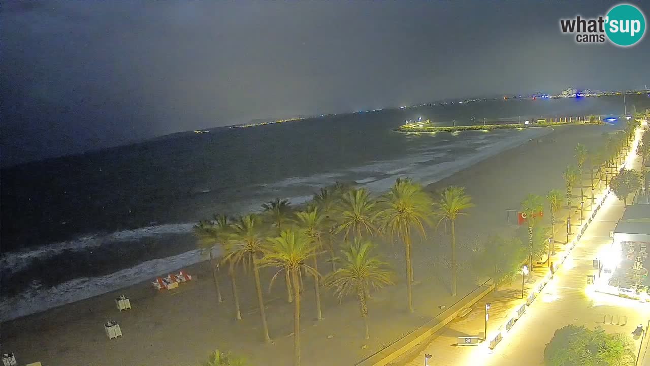 Camera en vivo Roses playa – Hotel MonteCarlo