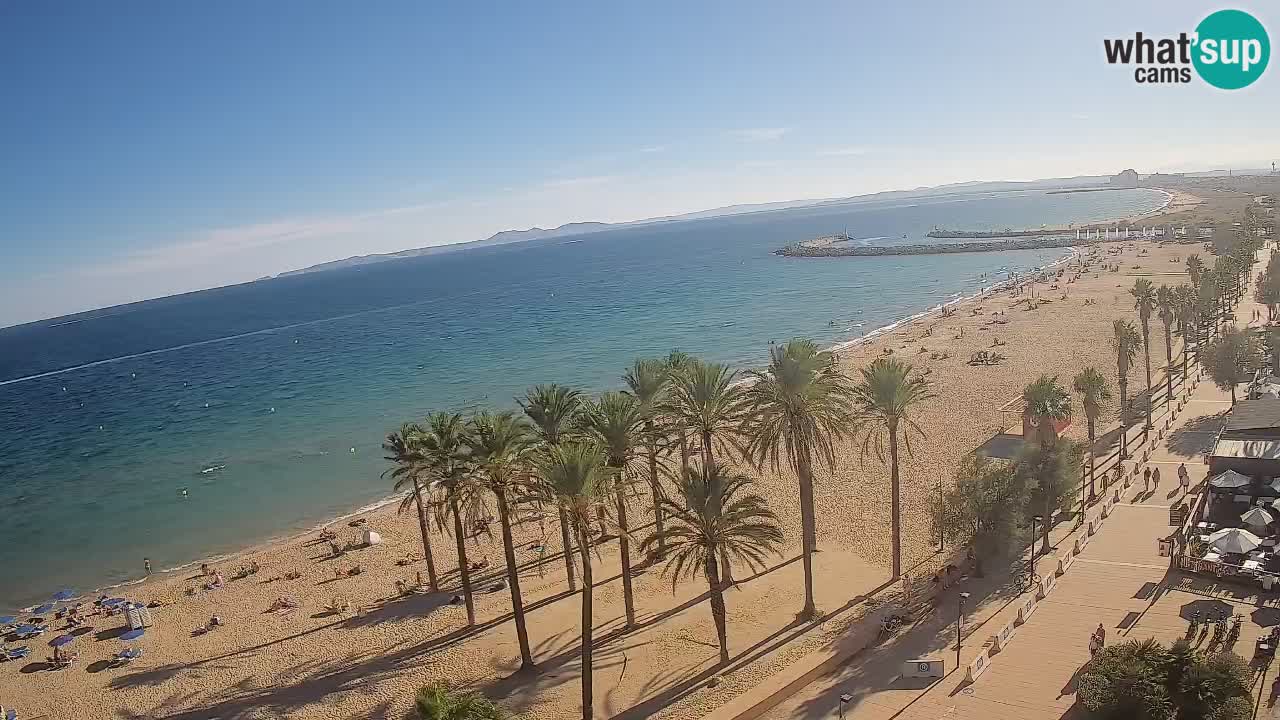 Camera en vivo Roses playa – Hotel MonteCarlo
