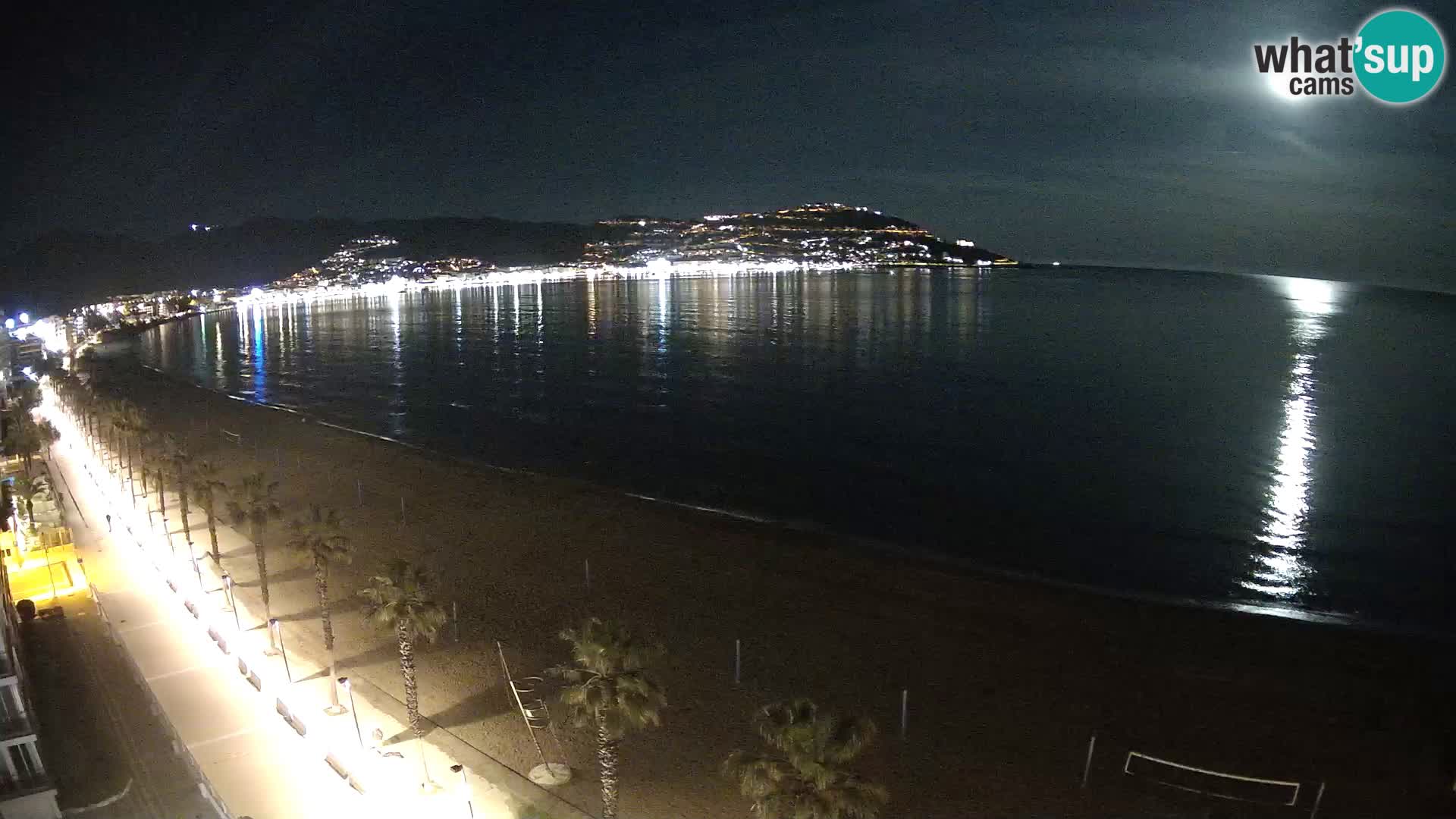 LIVEcam Roses plage Costa Brava – Hotel Montecarlo webcam Espagne