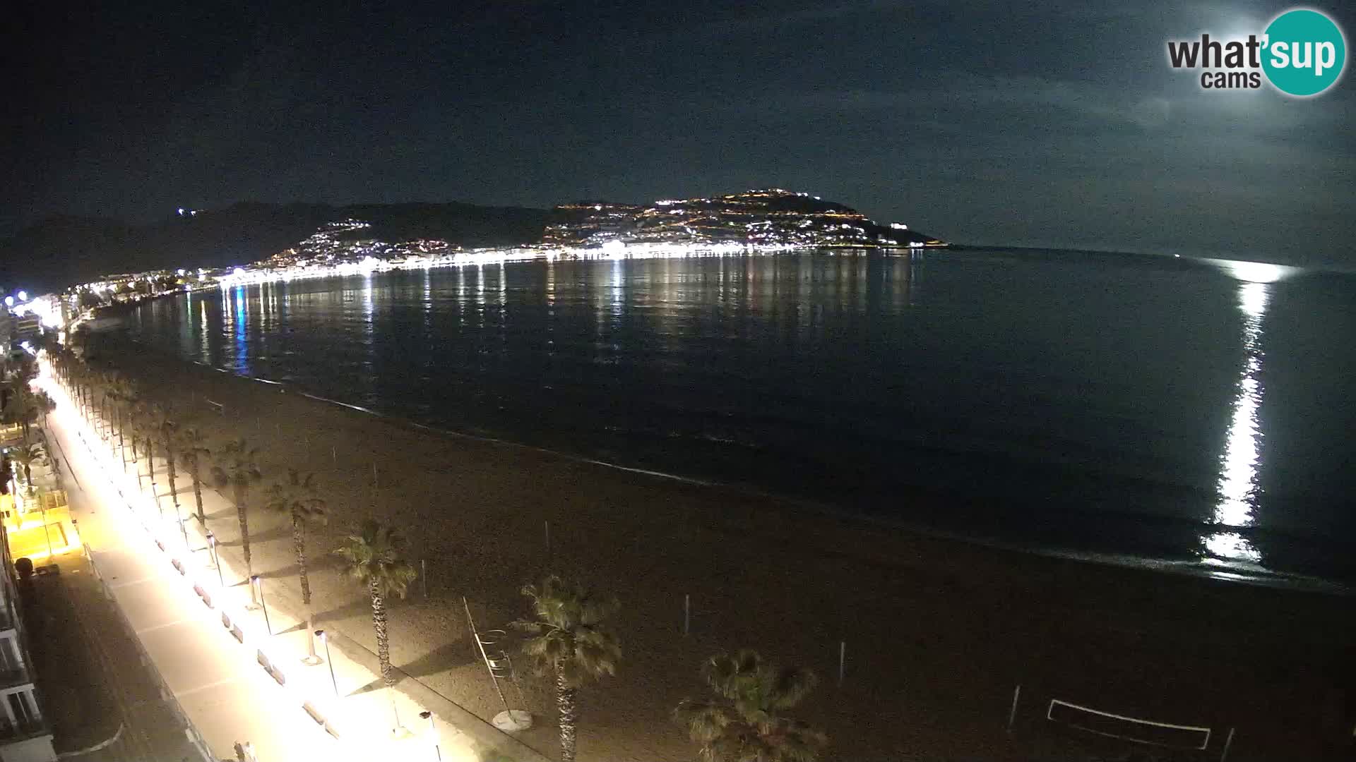 Webcam Costa Brava Roses Strand – Montecarlo Hotel livecam Spanien