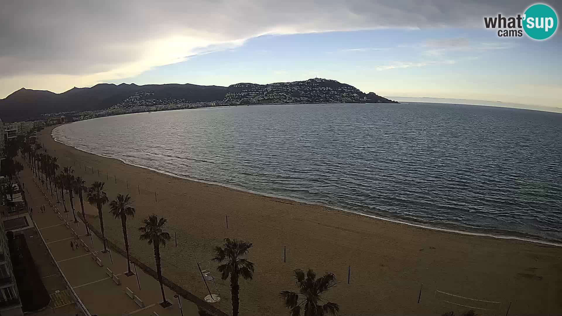 Live cam Roses  – Costa Brava spiaggia – Hotel MonteCarlo