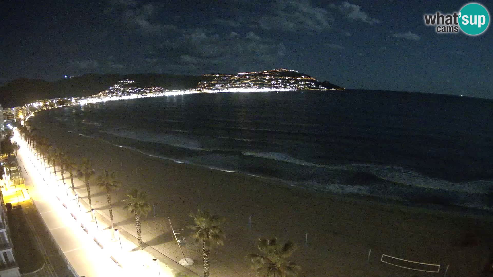 Webcam Costa Brava Roses Strand – Montecarlo Hotel livecam Spanien