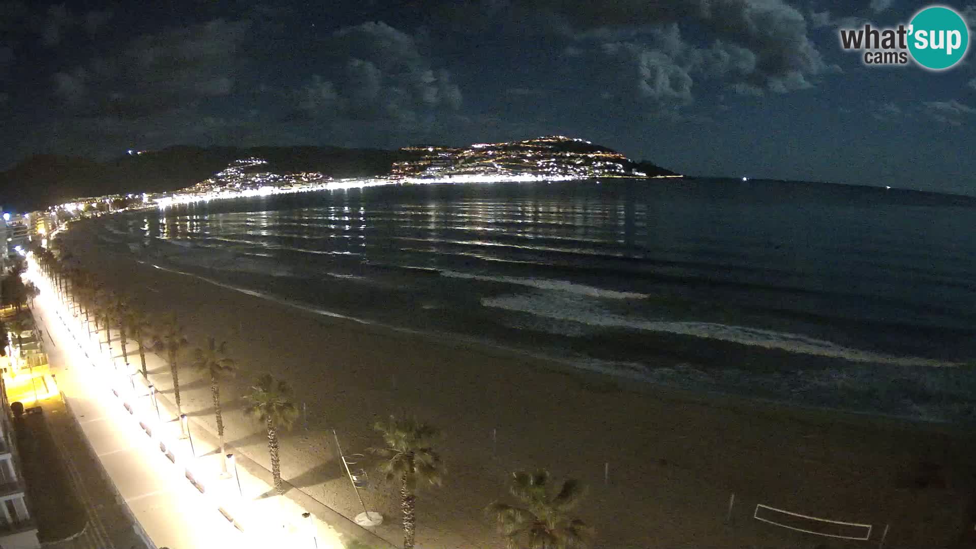 Webcam Costa Brava Roses Strand – Montecarlo Hotel livecam Spanien