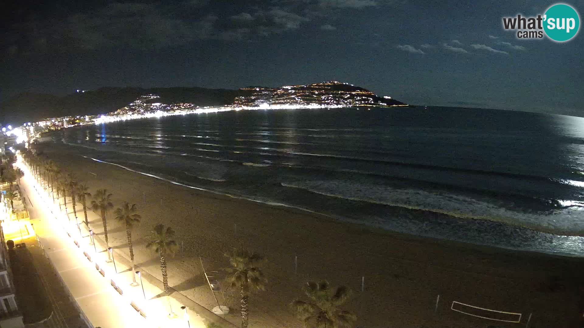 LIVEcam Roses plage Costa Brava – Hotel Montecarlo webcam Espagne