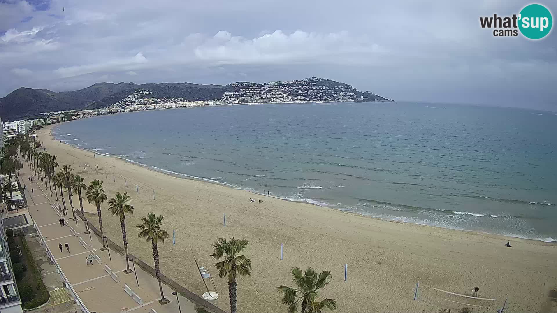 Live cam Roses  – Costa Brava spiaggia – Hotel MonteCarlo
