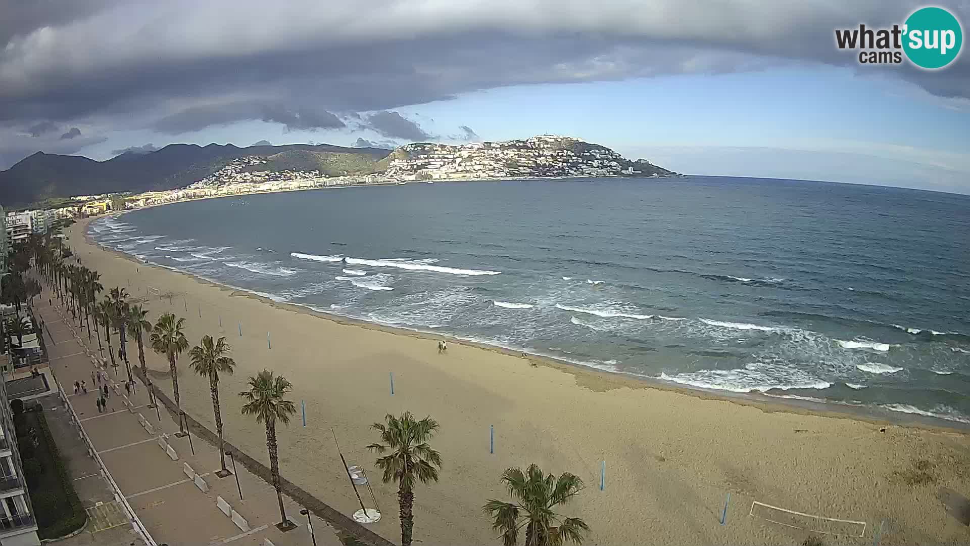 Webcam Costa Brava Roses Strand – Montecarlo Hotel livecam Spanien