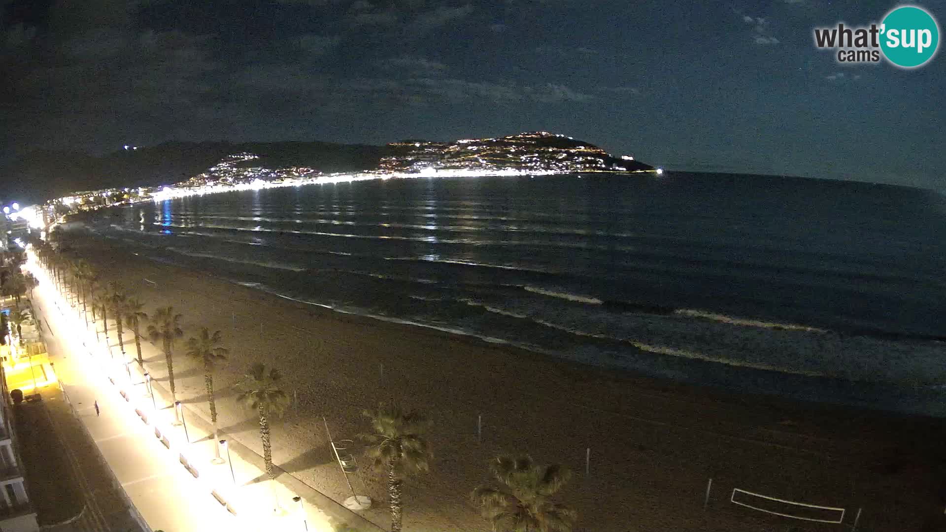 LIVEcam Roses plage Costa Brava – Hotel Montecarlo webcam Espagne