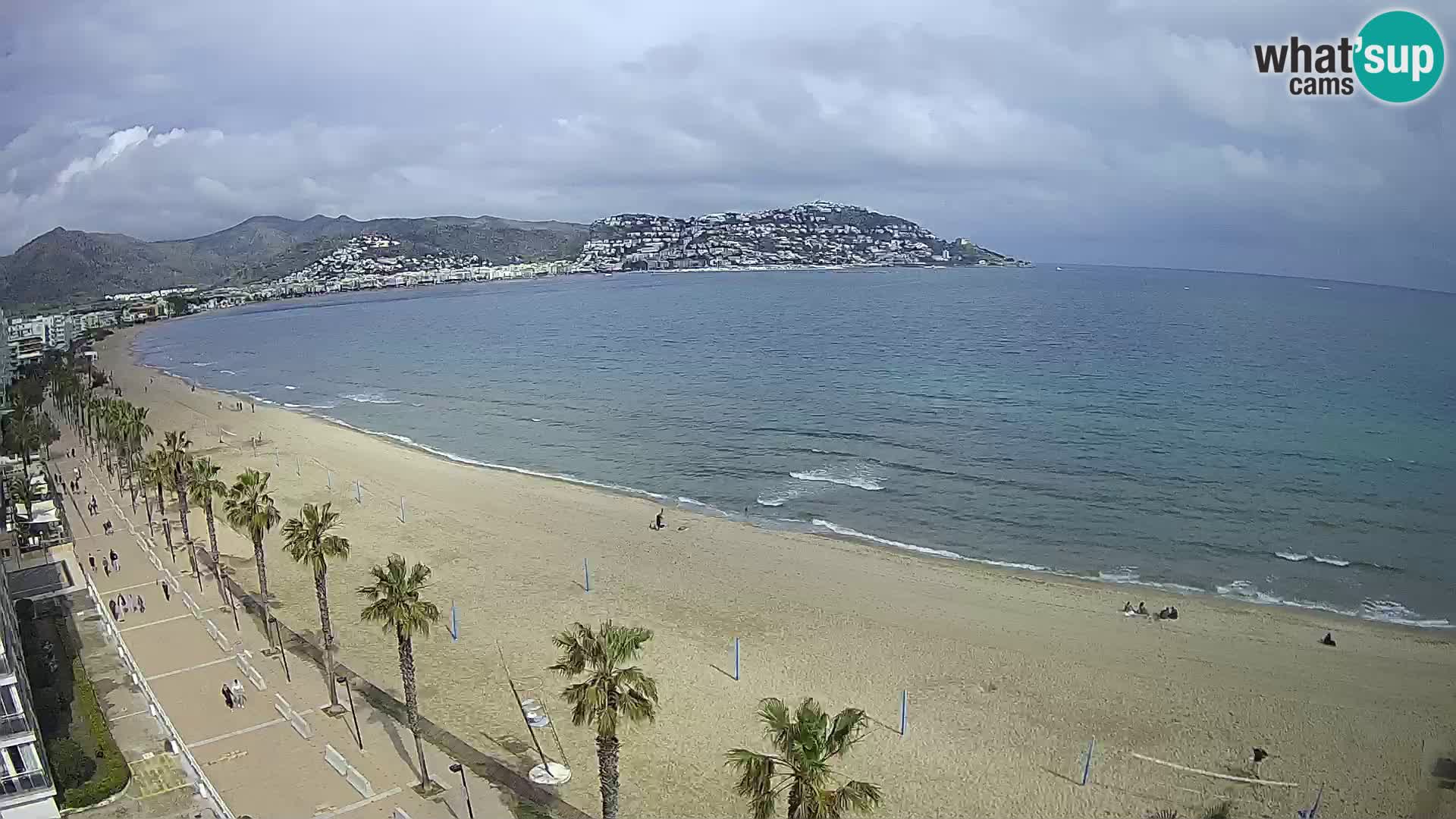 Roses camera en vivo playa Costa Brava- Hotel MonteCarlo
