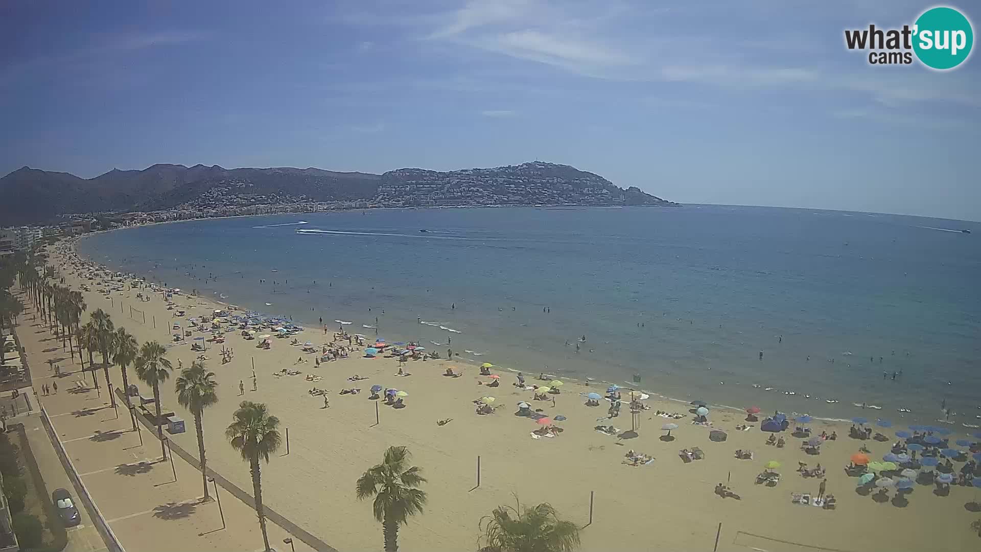 Web kamera Roses – Španijolska – Pogled sa hotela MonteCarlo