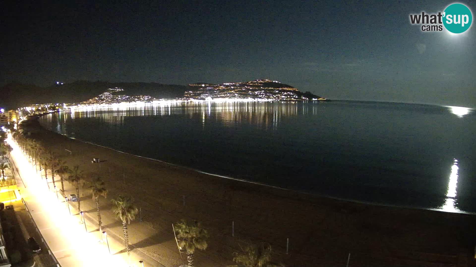 Webcam Costa Brava Roses Strand – Montecarlo Hotel livecam Spanien