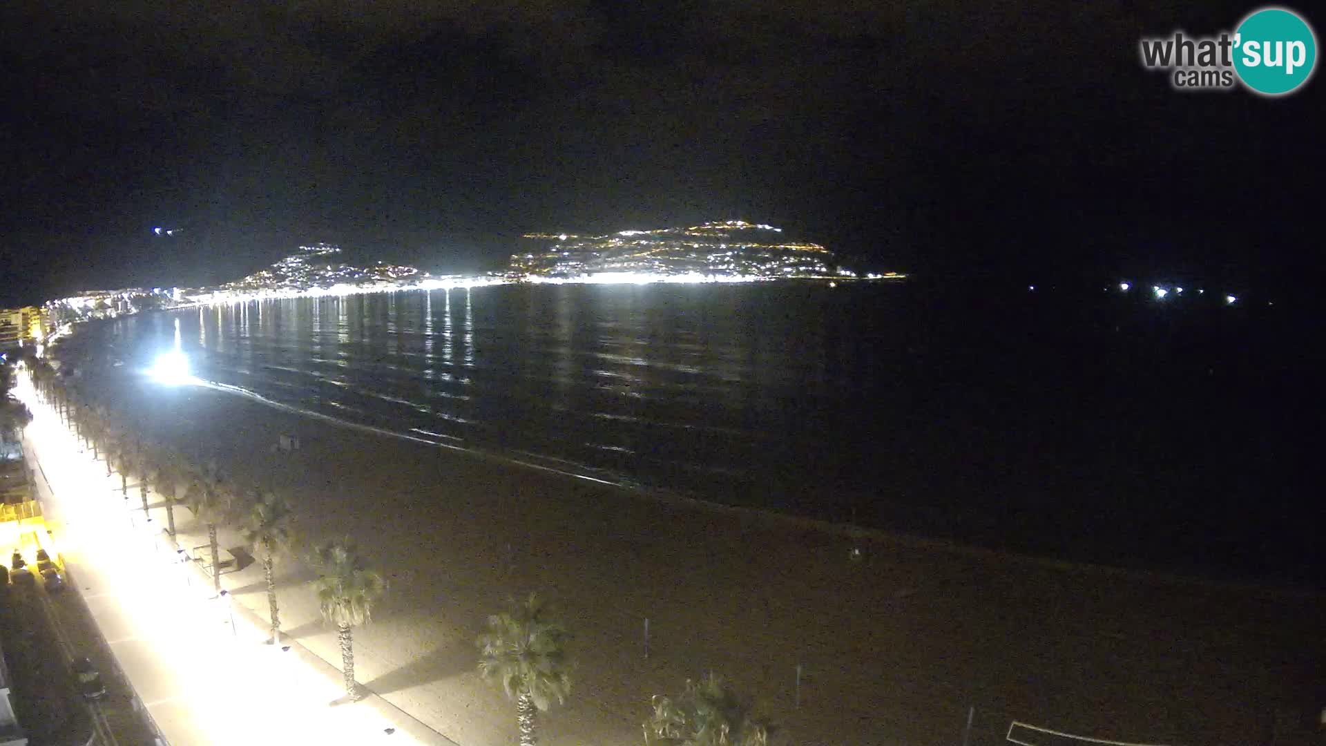 LIVEcam Roses plage Costa Brava – Hotel Montecarlo webcam Espagne