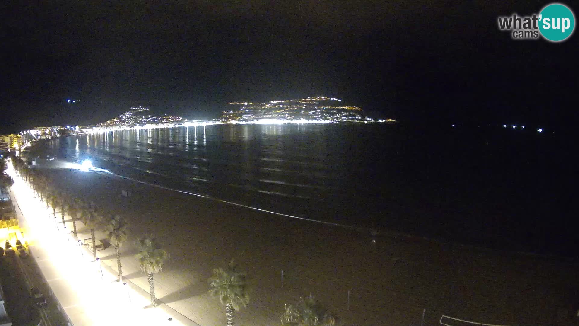 Live cam Roses  – Costa Brava spiaggia – Hotel MonteCarlo