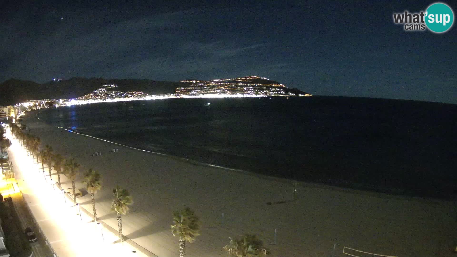 Live cam Roses  – Costa Brava spiaggia – Hotel MonteCarlo