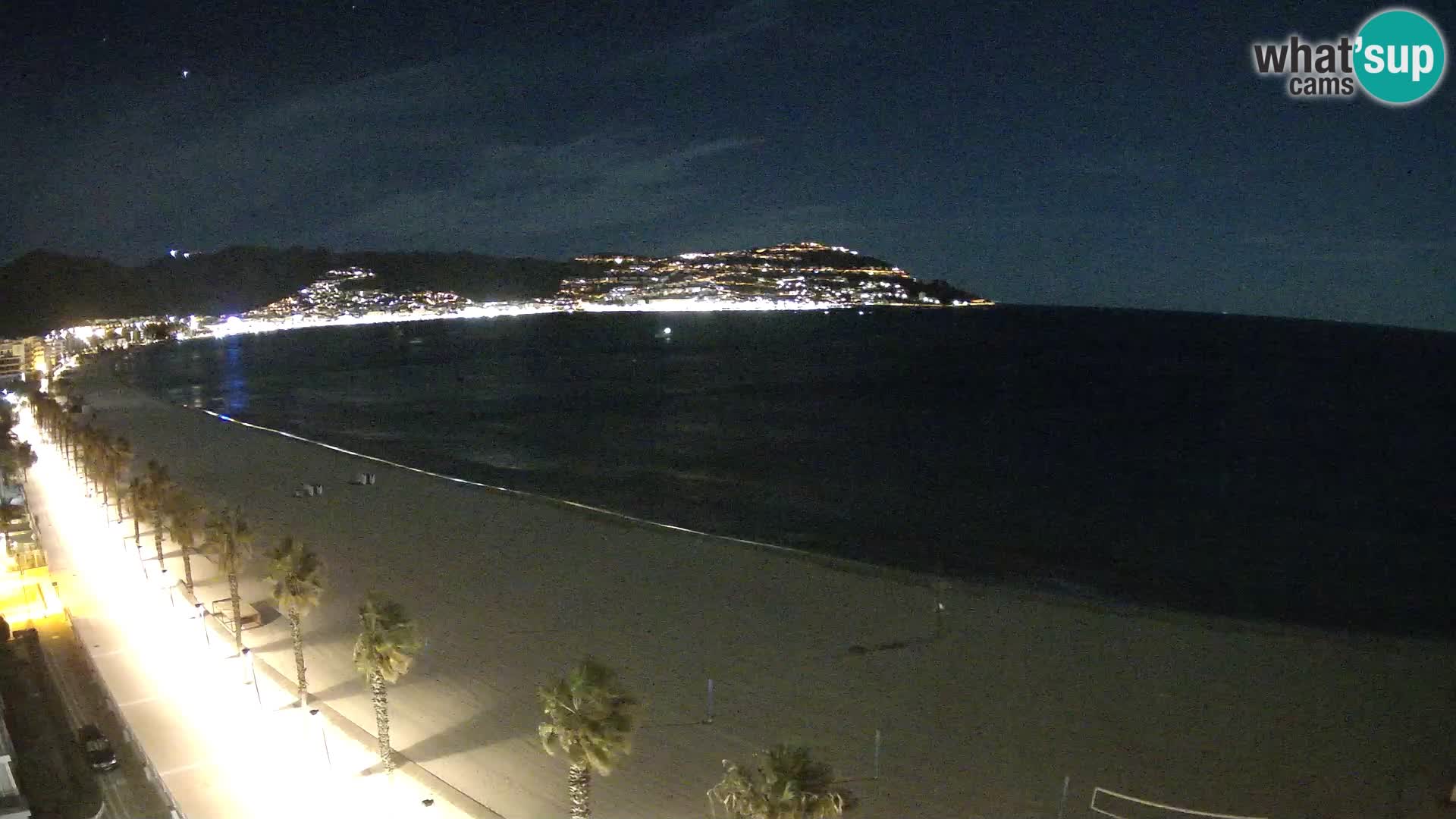 Webcam Costa Brava Roses Strand – Montecarlo Hotel livecam Spanien