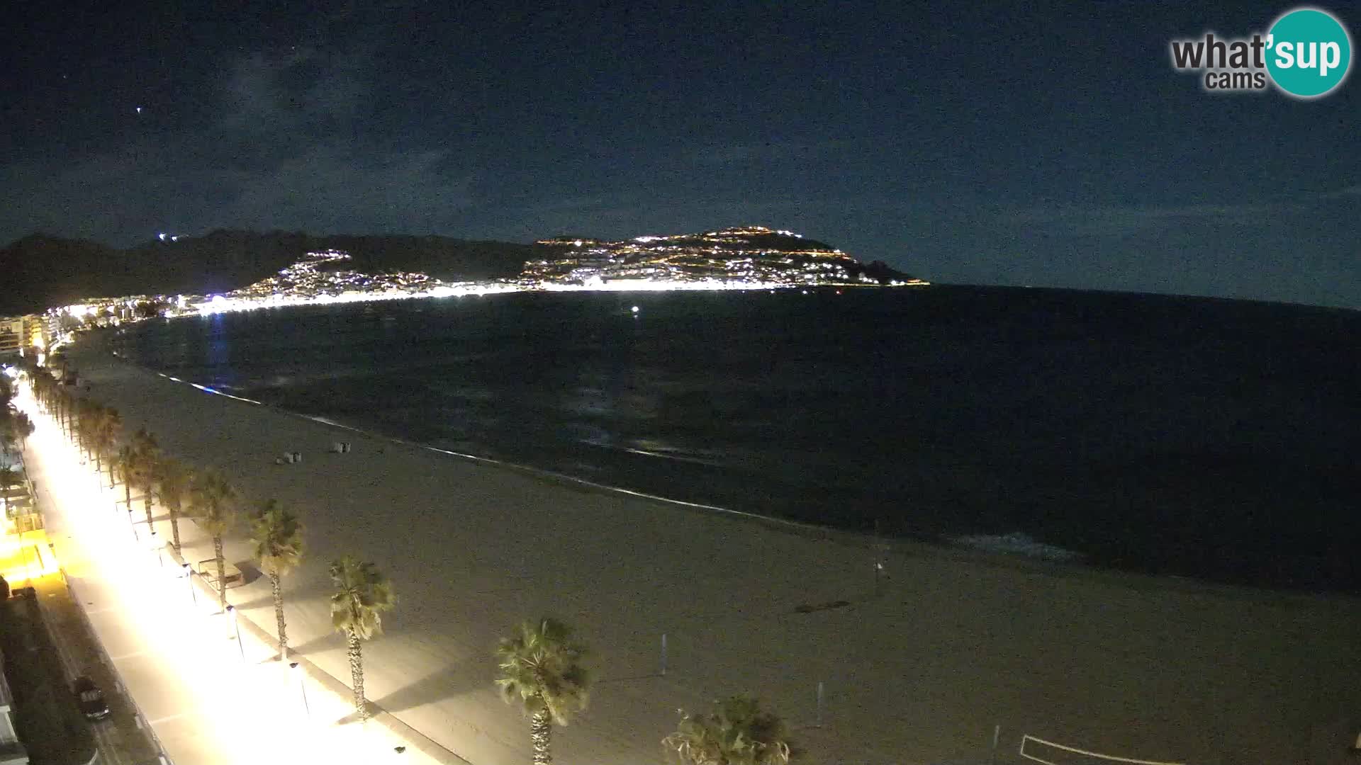 Live cam Roses  – Costa Brava spiaggia – Hotel MonteCarlo