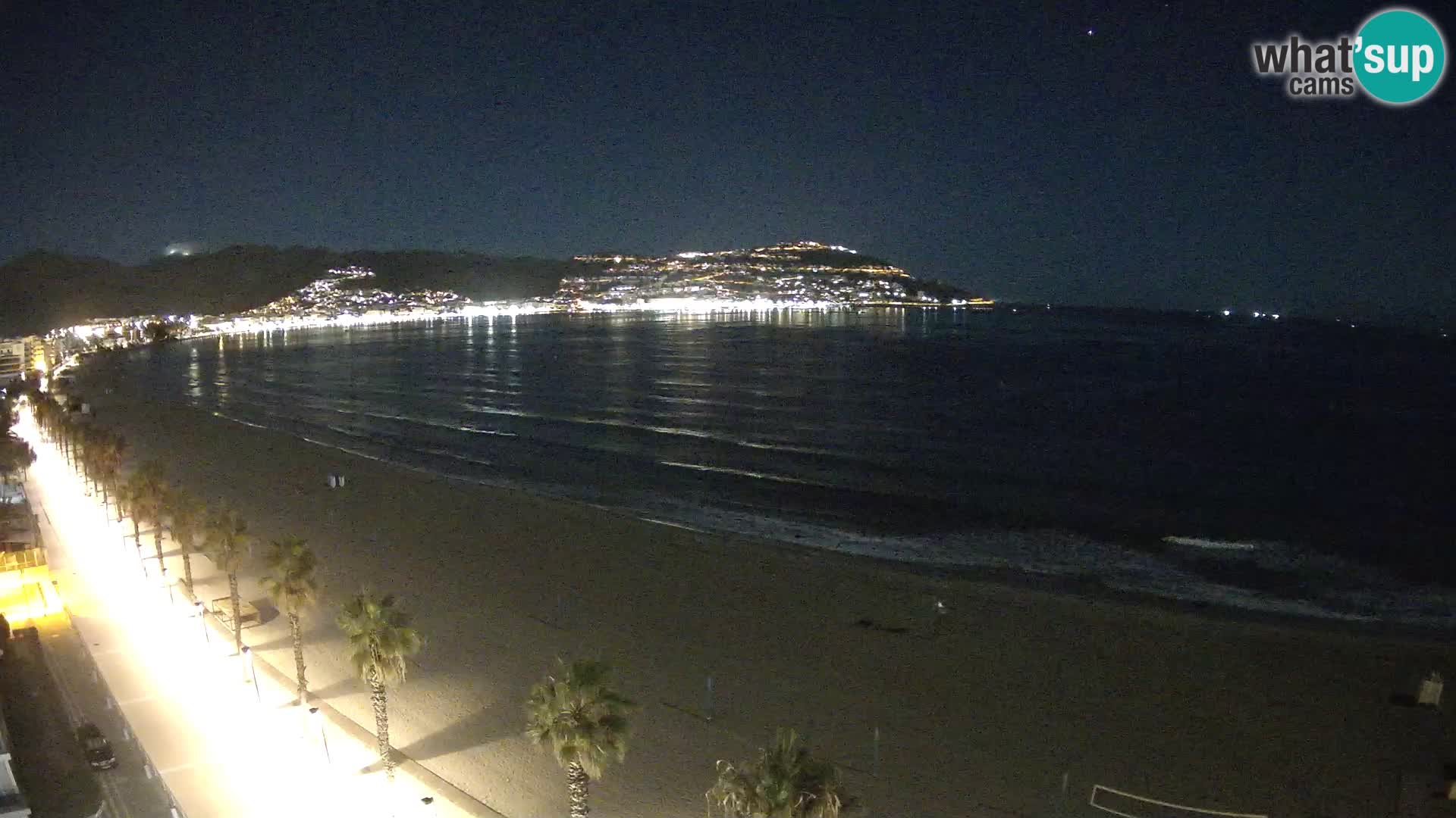 Live cam Roses  – Costa Brava spiaggia – Hotel MonteCarlo