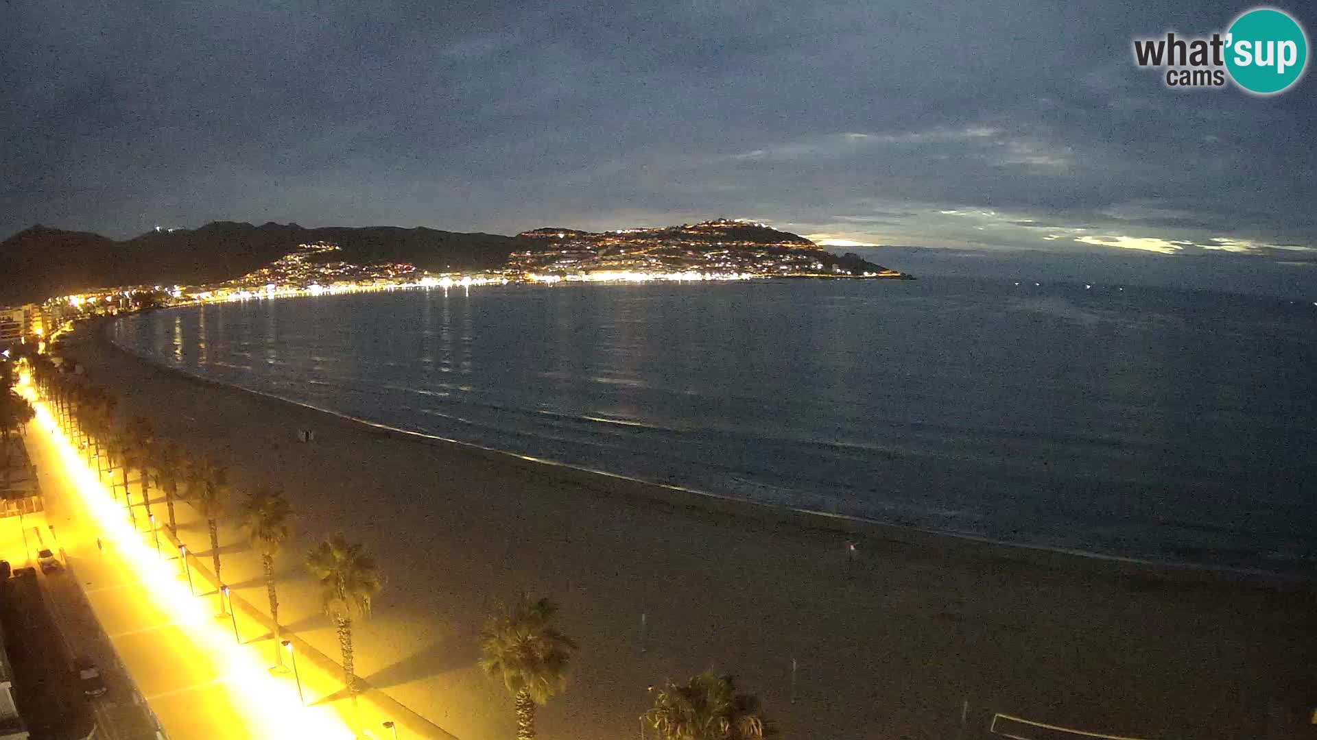 LIVEcam Roses plage Costa Brava – Hotel Montecarlo webcam Espagne