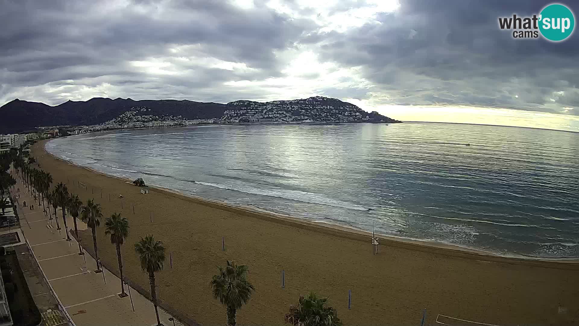 Webcam Costa Brava Roses Strand – Montecarlo Hotel livecam Spanien