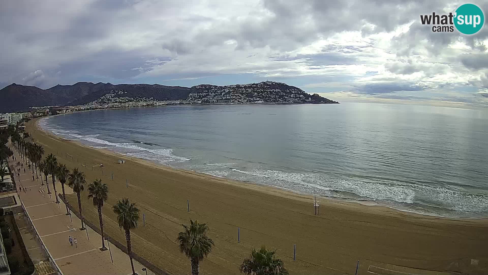 Roses camera en vivo playa Costa Brava- Hotel MonteCarlo