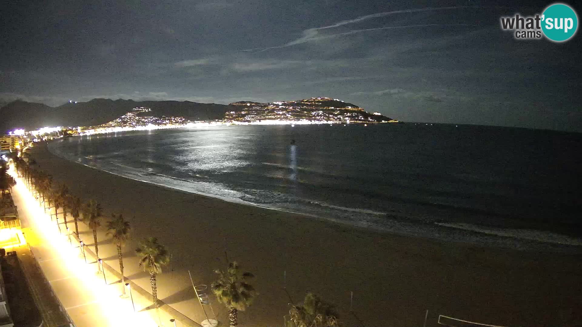 Live cam Roses  – Costa Brava spiaggia – Hotel MonteCarlo