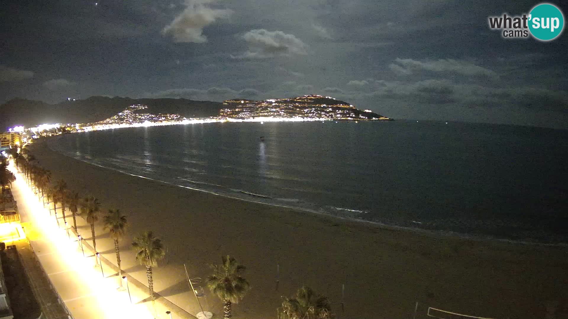 Live cam Roses  – Costa Brava spiaggia – Hotel MonteCarlo