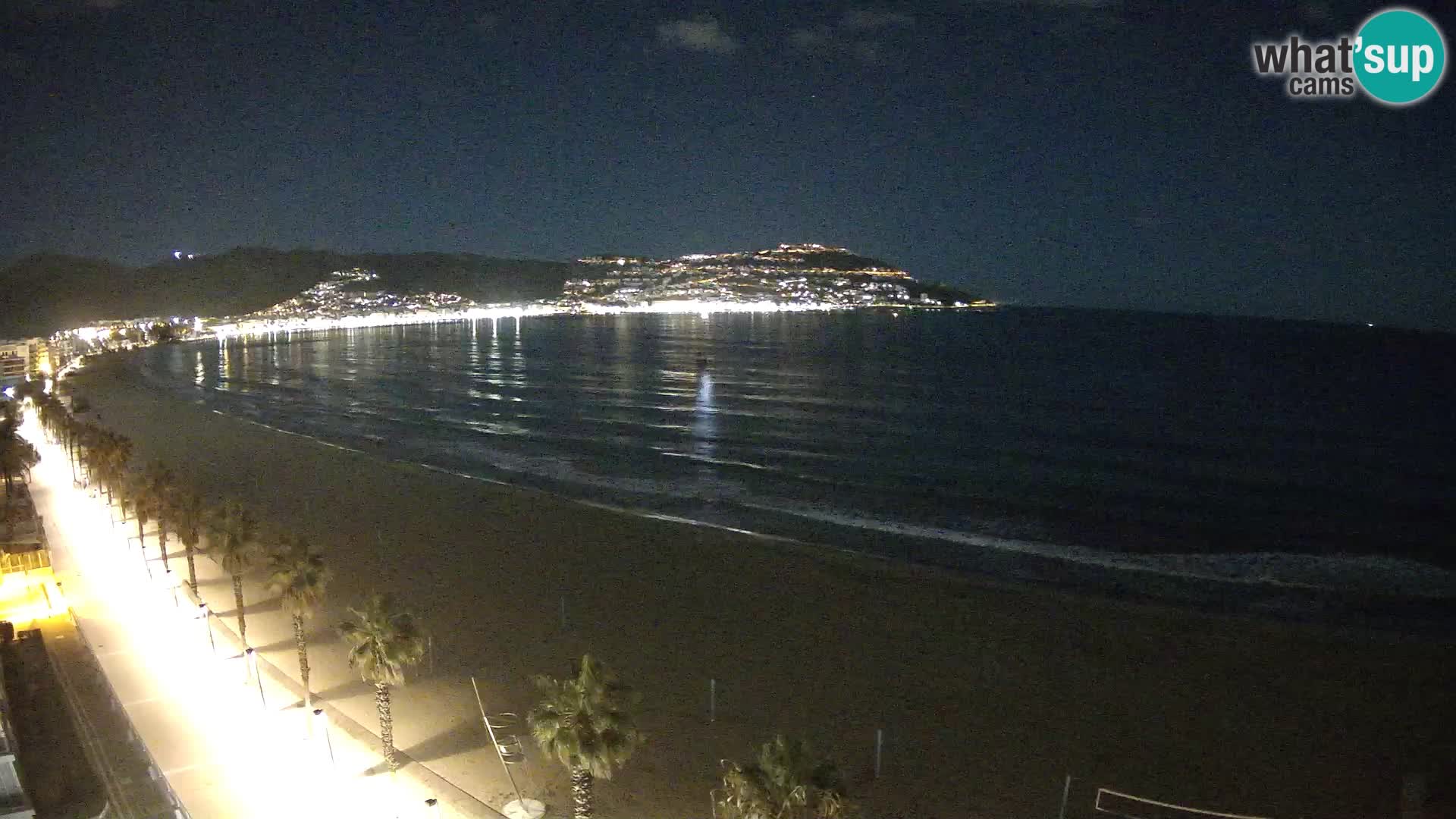 Webcam Costa Brava Roses Strand – Montecarlo Hotel livecam Spanien