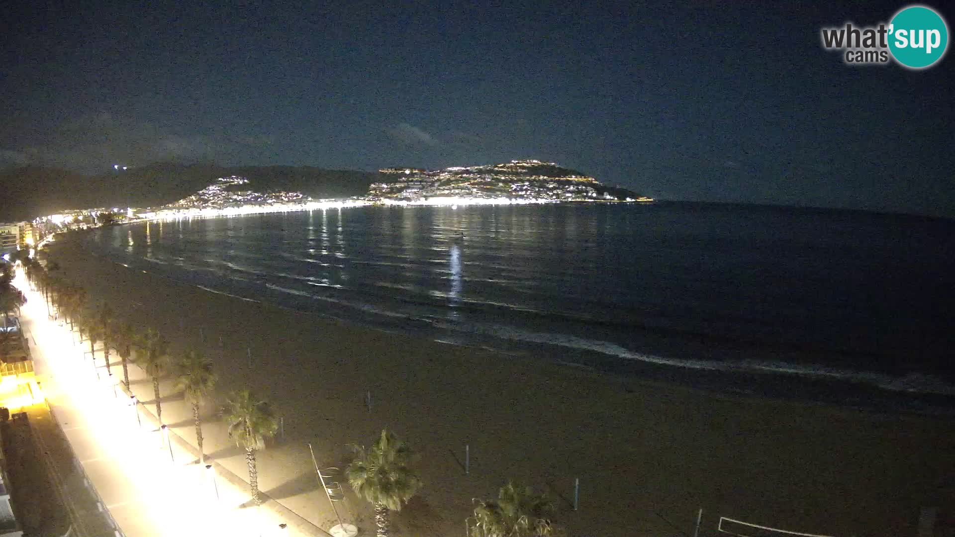 Webcam Costa Brava Roses Strand – Montecarlo Hotel livecam Spanien