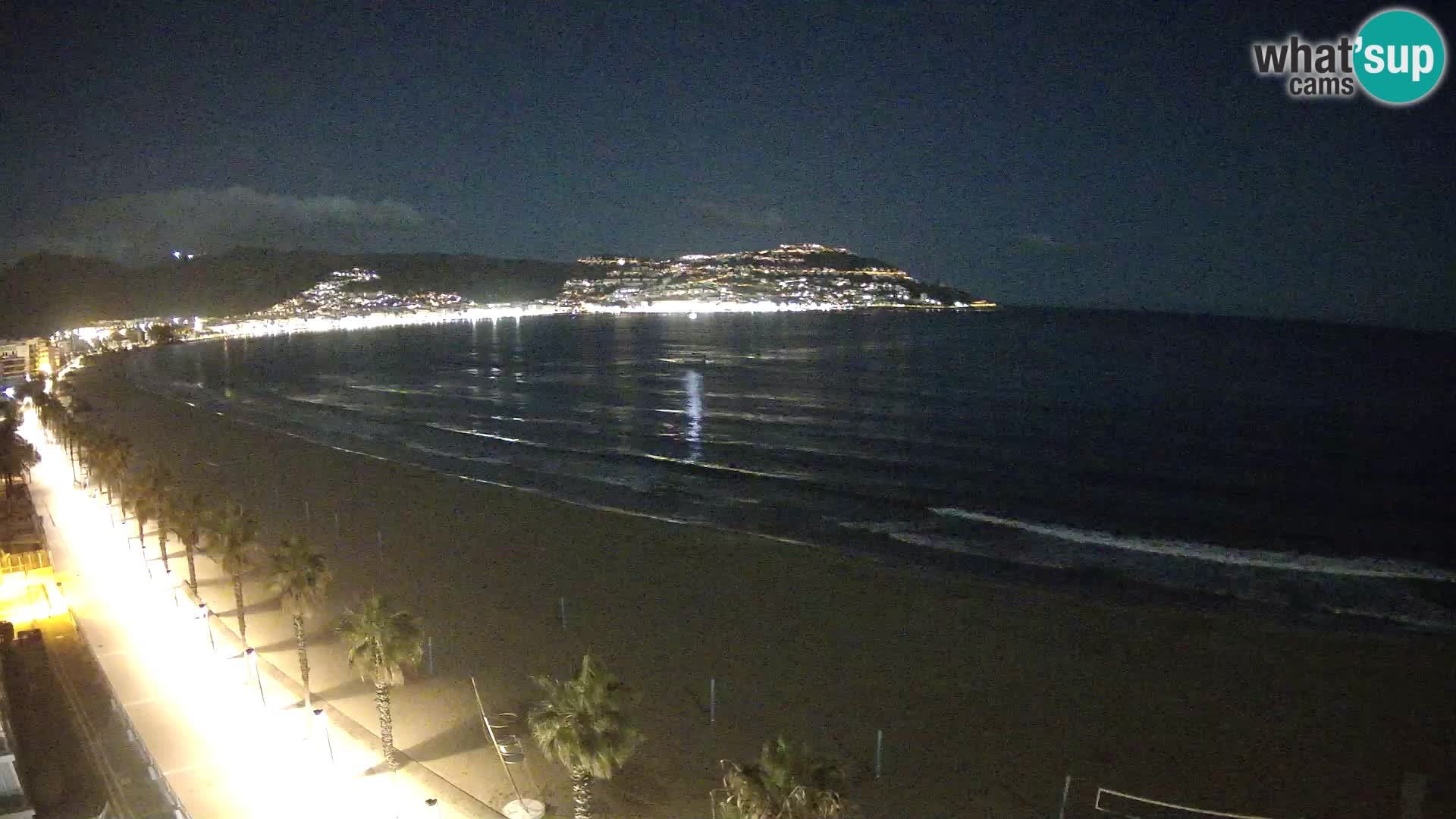 Webcam Costa Brava Roses Strand – Montecarlo Hotel livecam Spanien