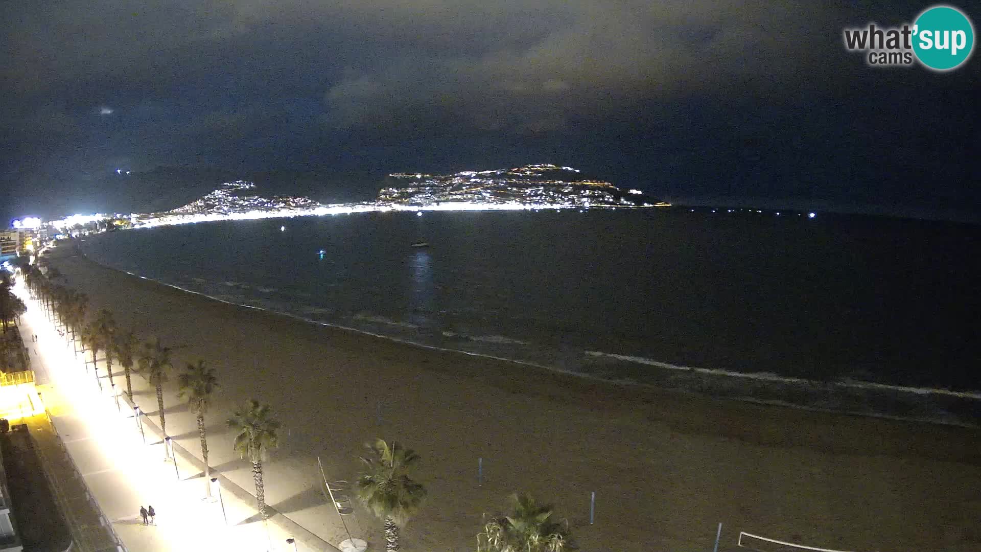 Webcam Costa Brava Roses Strand – Montecarlo Hotel livecam Spanien