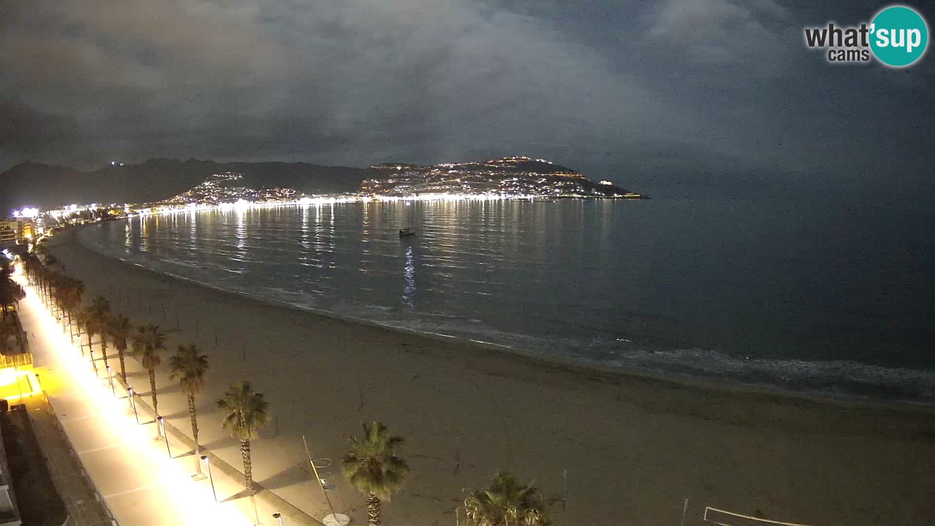 Webcam Costa Brava Roses Strand – Montecarlo Hotel livecam Spanien