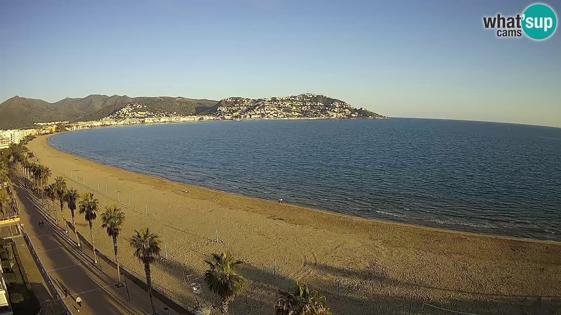 Roses camera en vivo playa Costa Brava- Hotel MonteCarlo