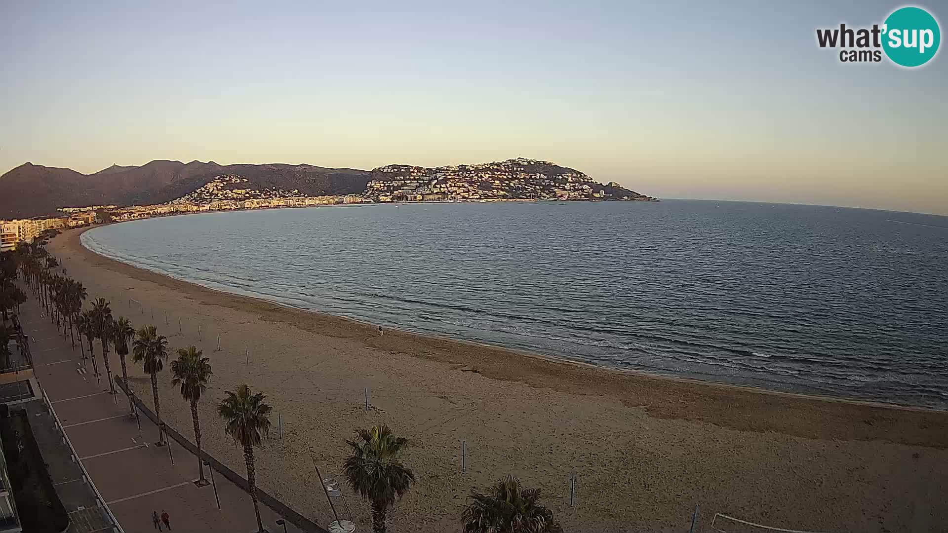 Roses camera en vivo playa Costa Brava- Hotel MonteCarlo