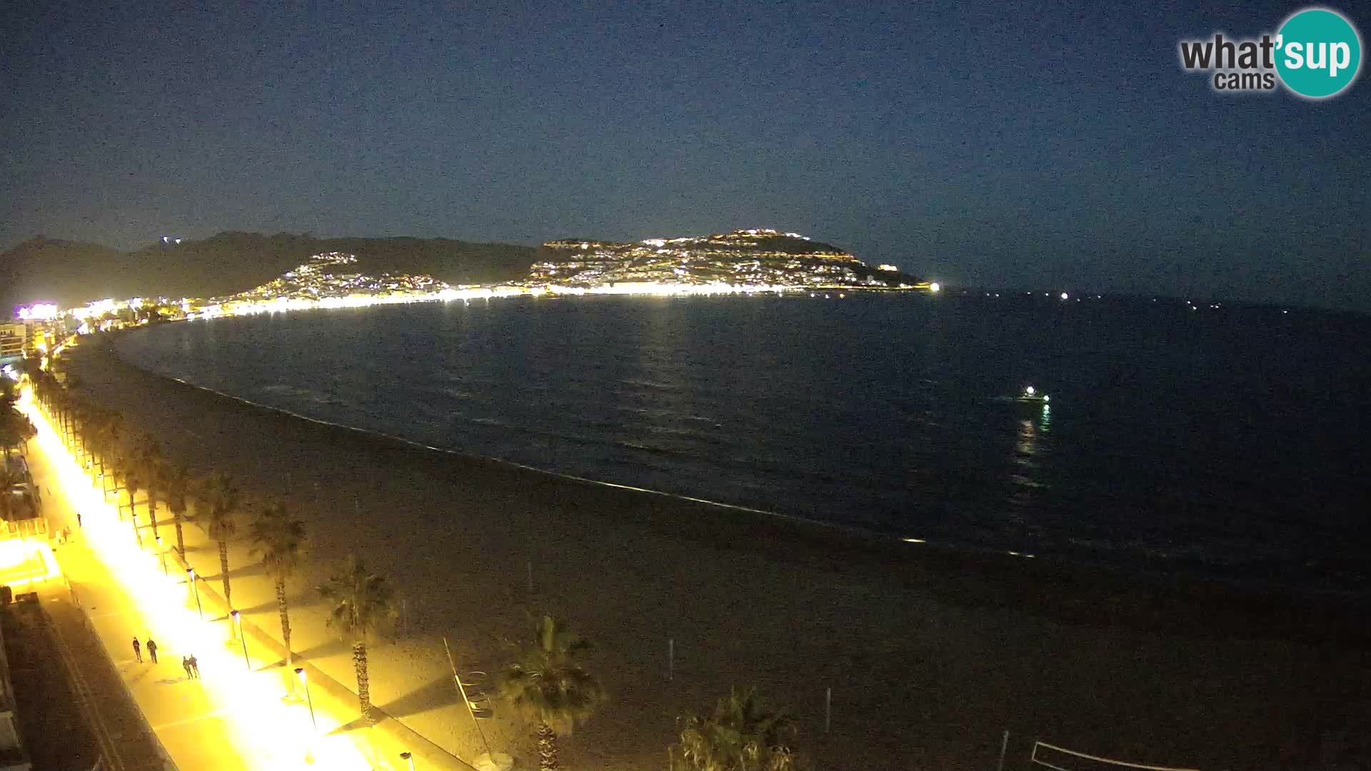 Webcam Costa Brava Roses Strand – Montecarlo Hotel livecam Spanien