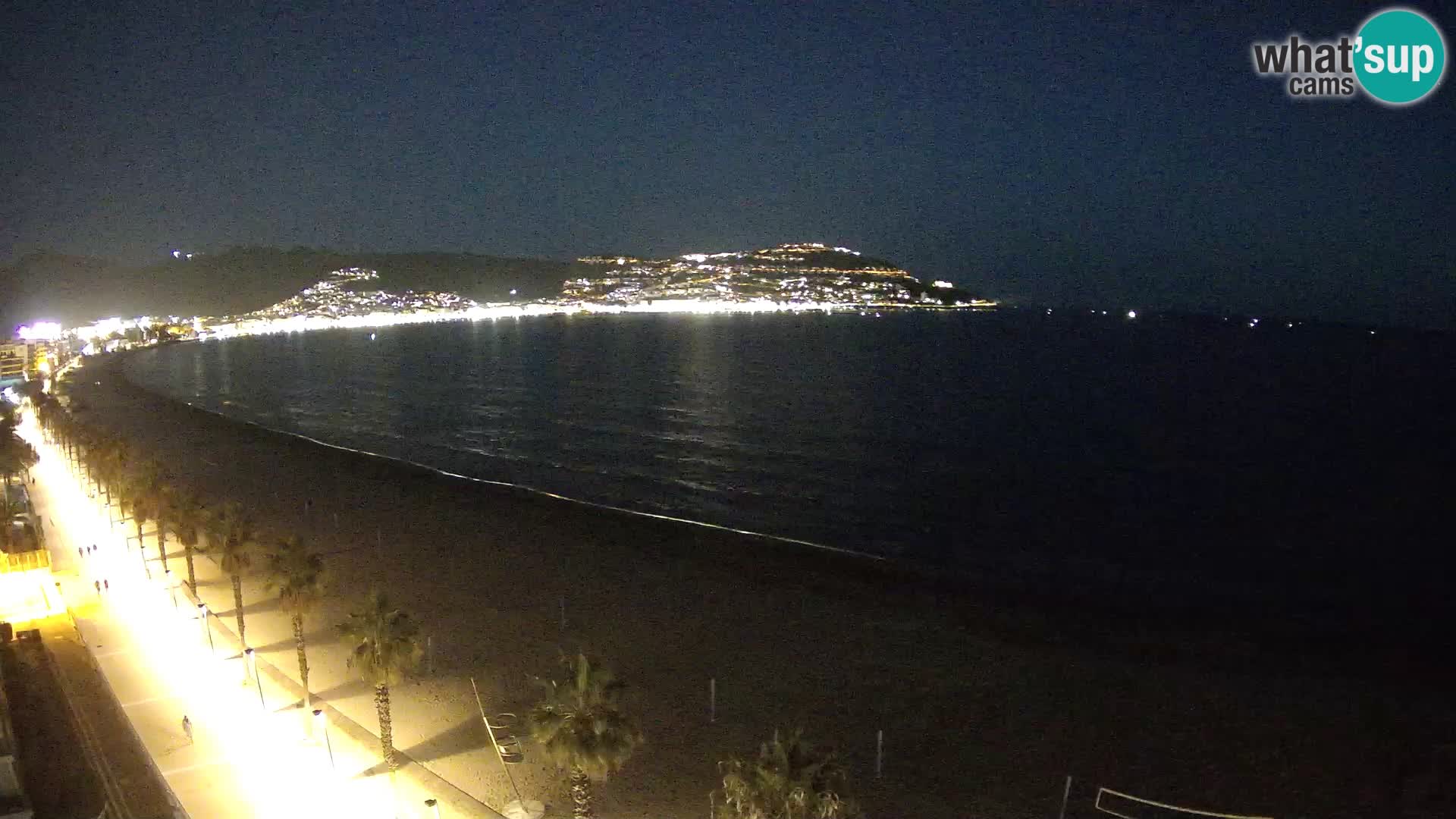 Webcam Costa Brava Roses Strand – Montecarlo Hotel livecam Spanien