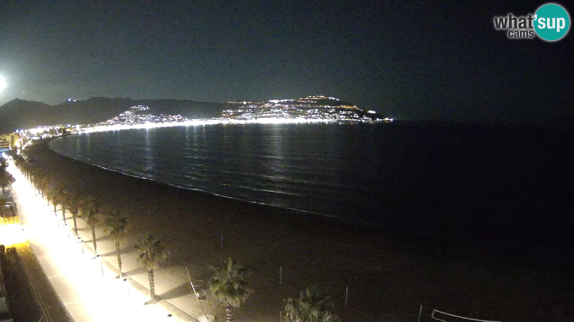 LIVEcam Roses plage Costa Brava – Hotel Montecarlo webcam Espagne