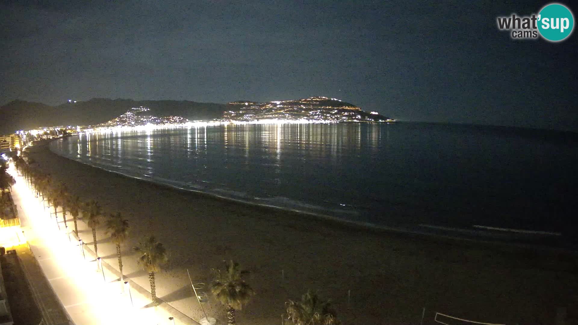 LIVEcam Roses plage Costa Brava – Hotel Montecarlo webcam Espagne