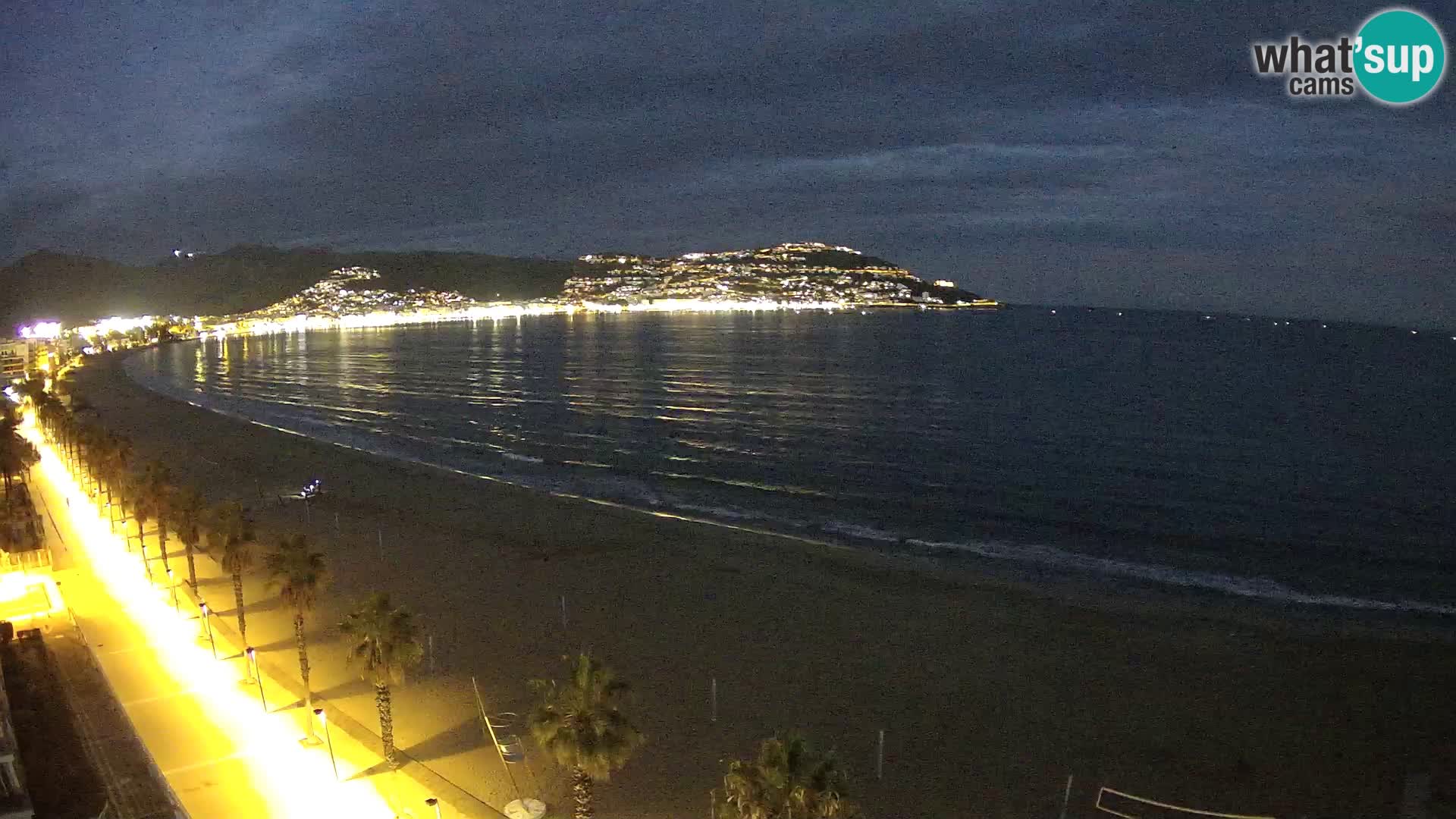 Webcam Costa Brava Roses Strand – Montecarlo Hotel livecam Spanien