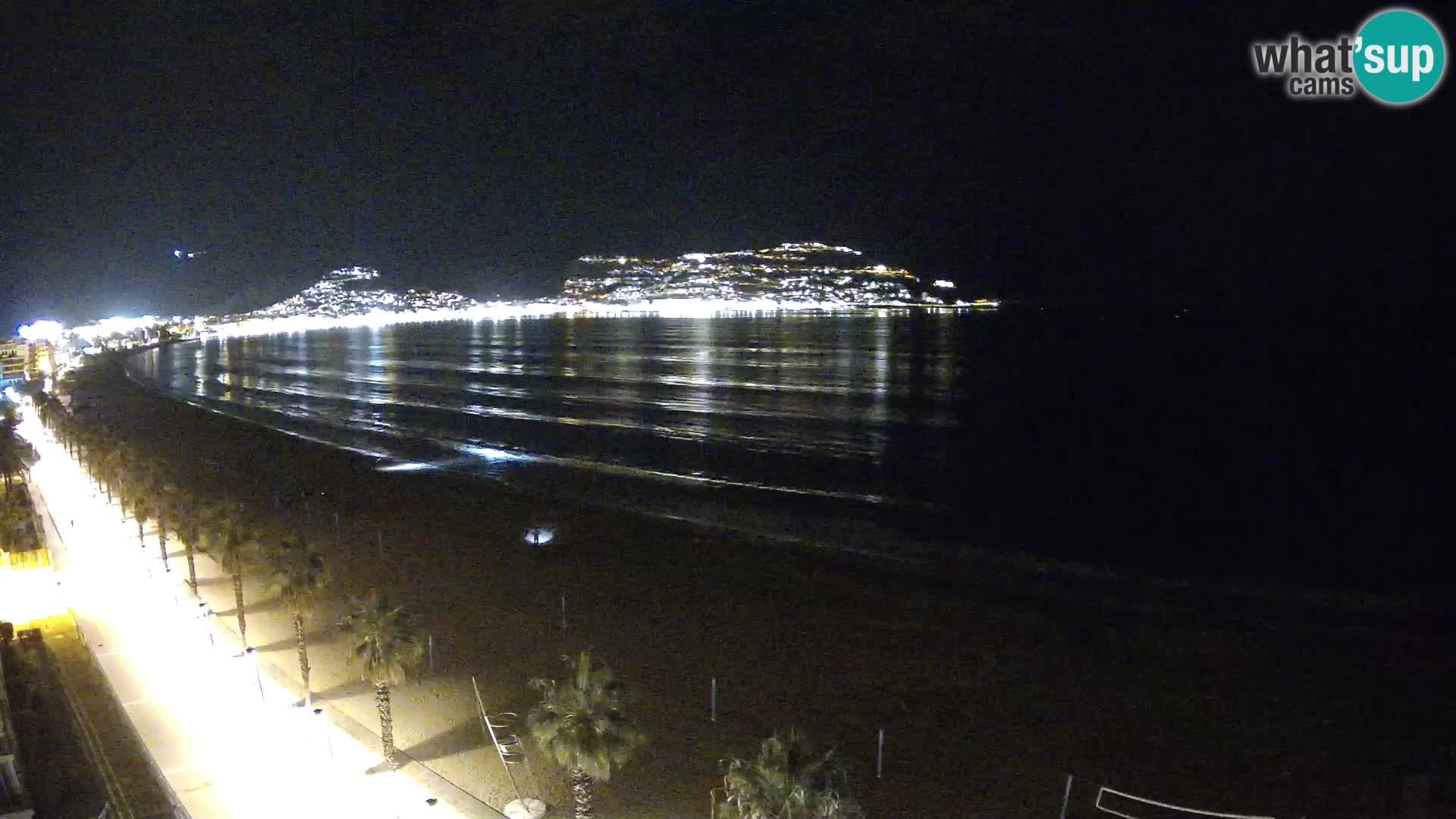 Webcam Costa Brava Roses Strand – Montecarlo Hotel livecam Spanien