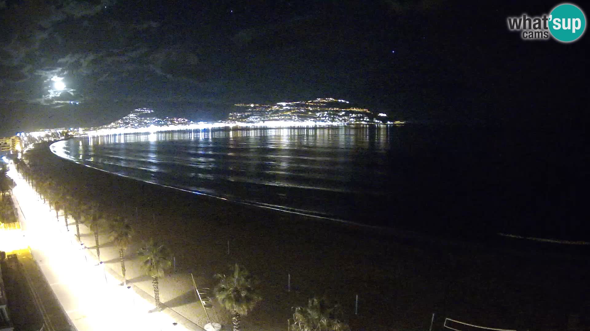 Webcam Costa Brava Roses Strand – Montecarlo Hotel livecam Spanien