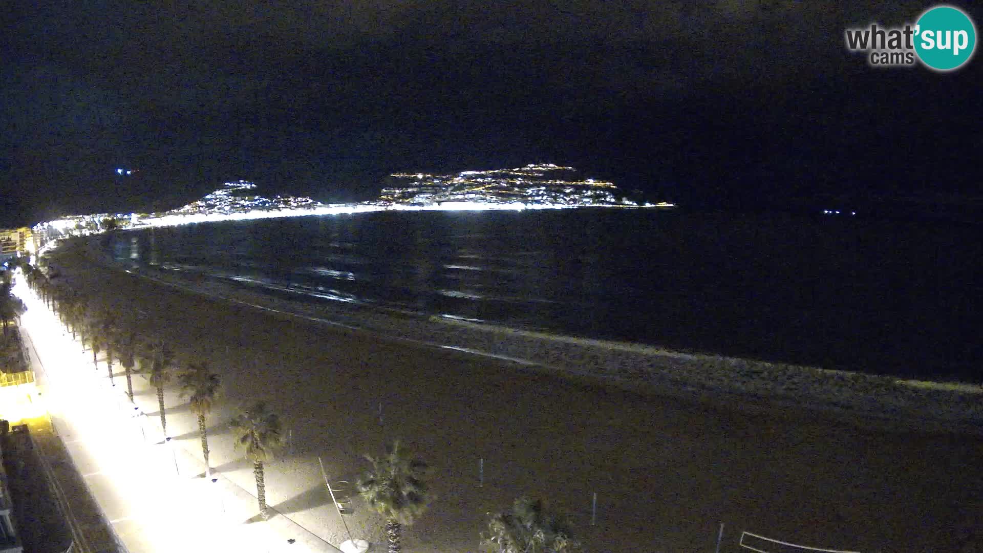 Webcam Costa Brava Roses Strand – Montecarlo Hotel livecam Spanien