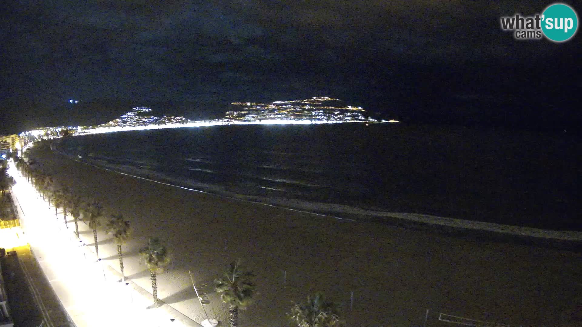 Webcam Costa Brava Roses Strand – Montecarlo Hotel livecam Spanien