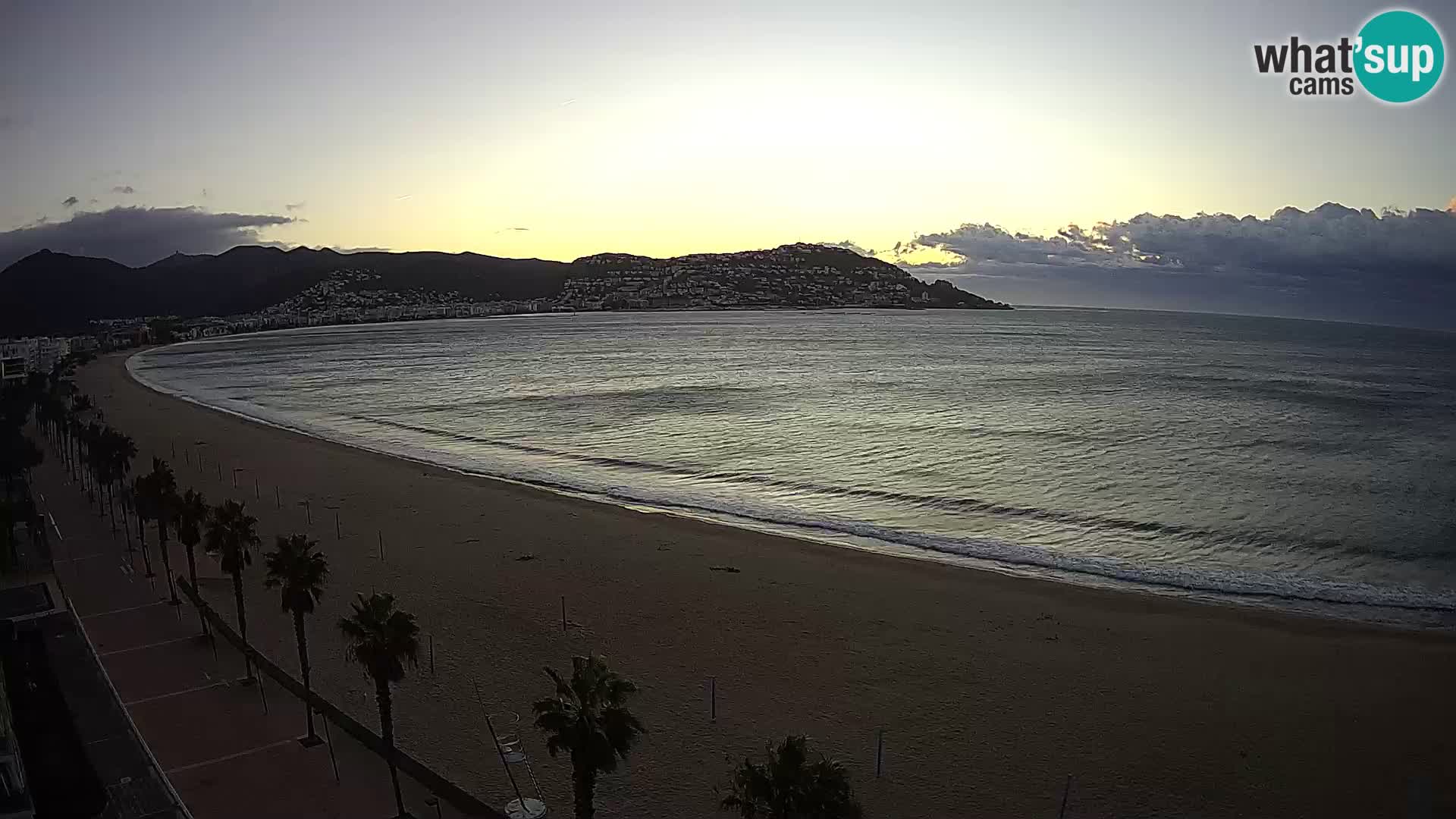 Live cam Roses  – Costa Brava spiaggia – Hotel MonteCarlo