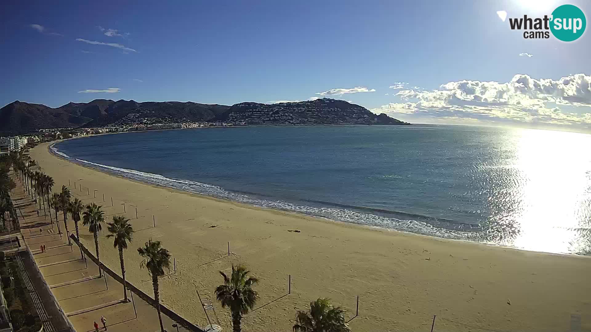 Live cam Roses  – Costa Brava spiaggia – Hotel MonteCarlo