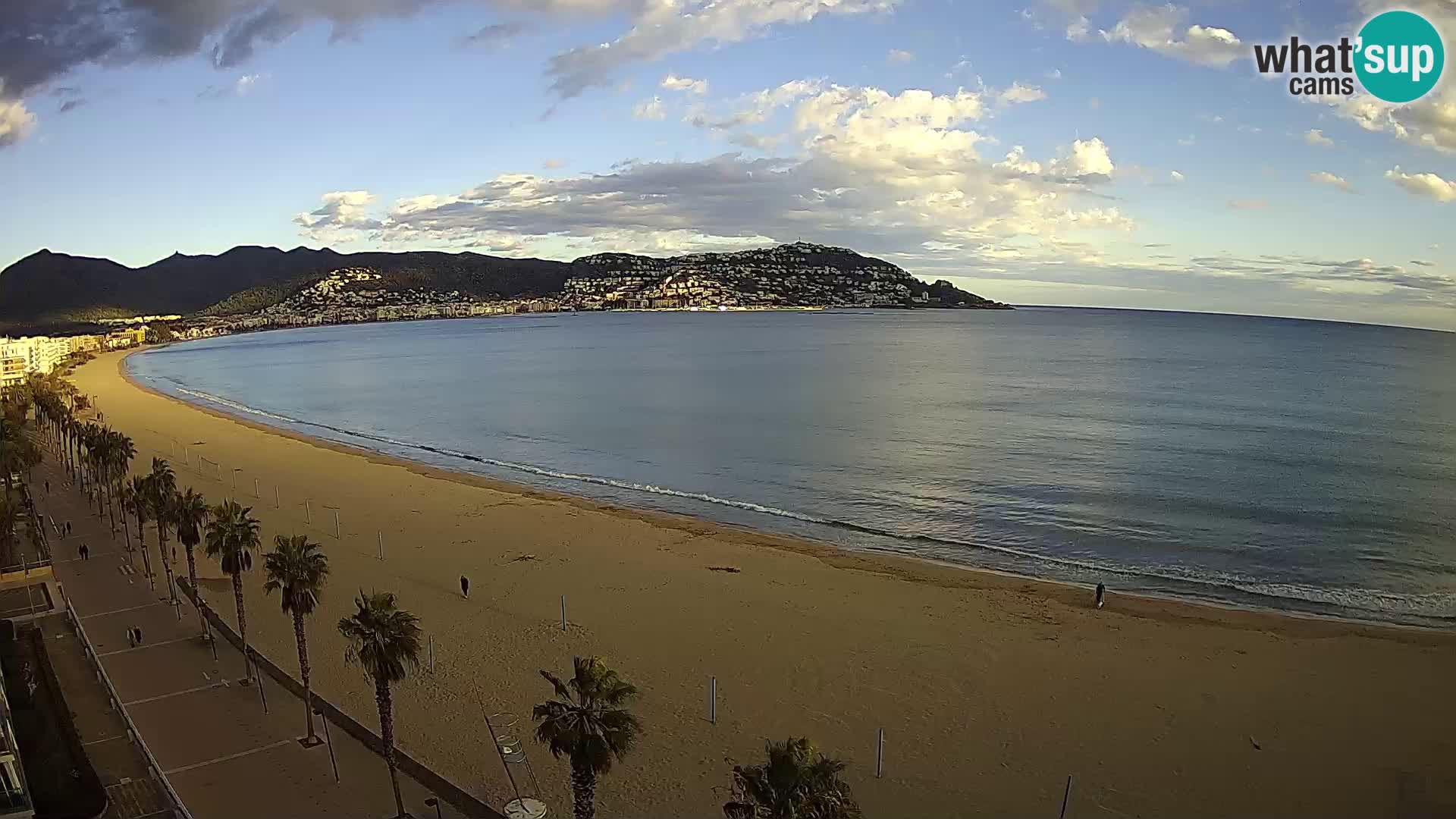 Live cam Roses  – Costa Brava spiaggia – Hotel MonteCarlo