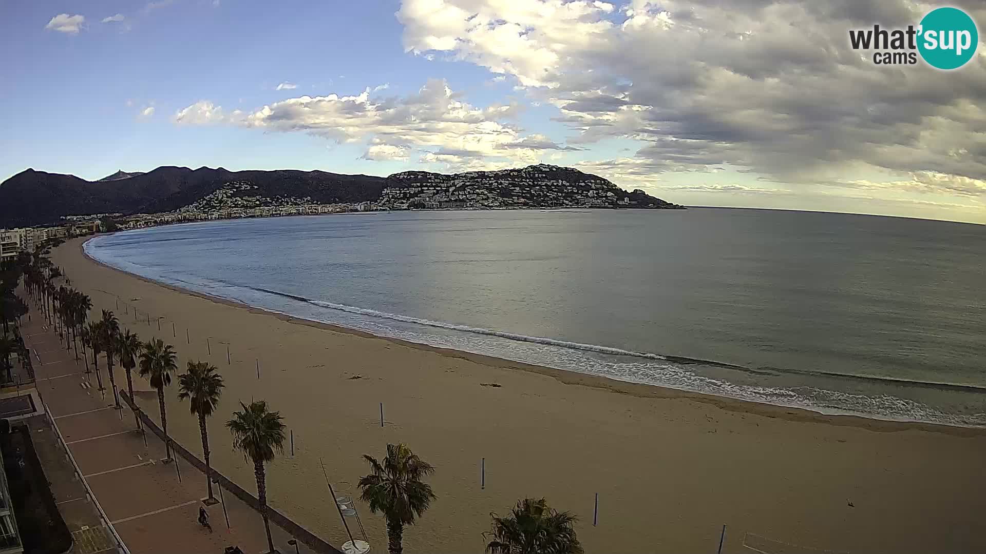 Live cam Roses  – Costa Brava spiaggia – Hotel MonteCarlo