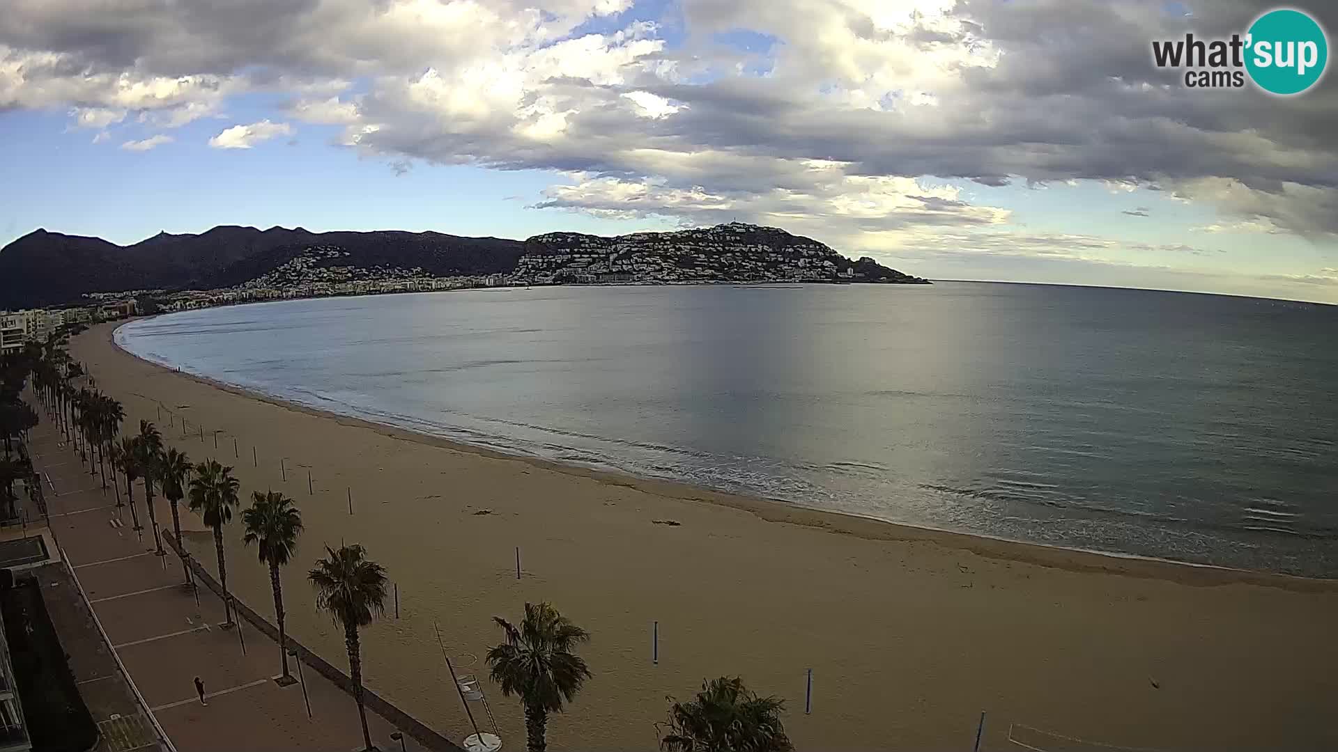 Webcam Costa Brava Roses Strand – Montecarlo Hotel livecam Spanien