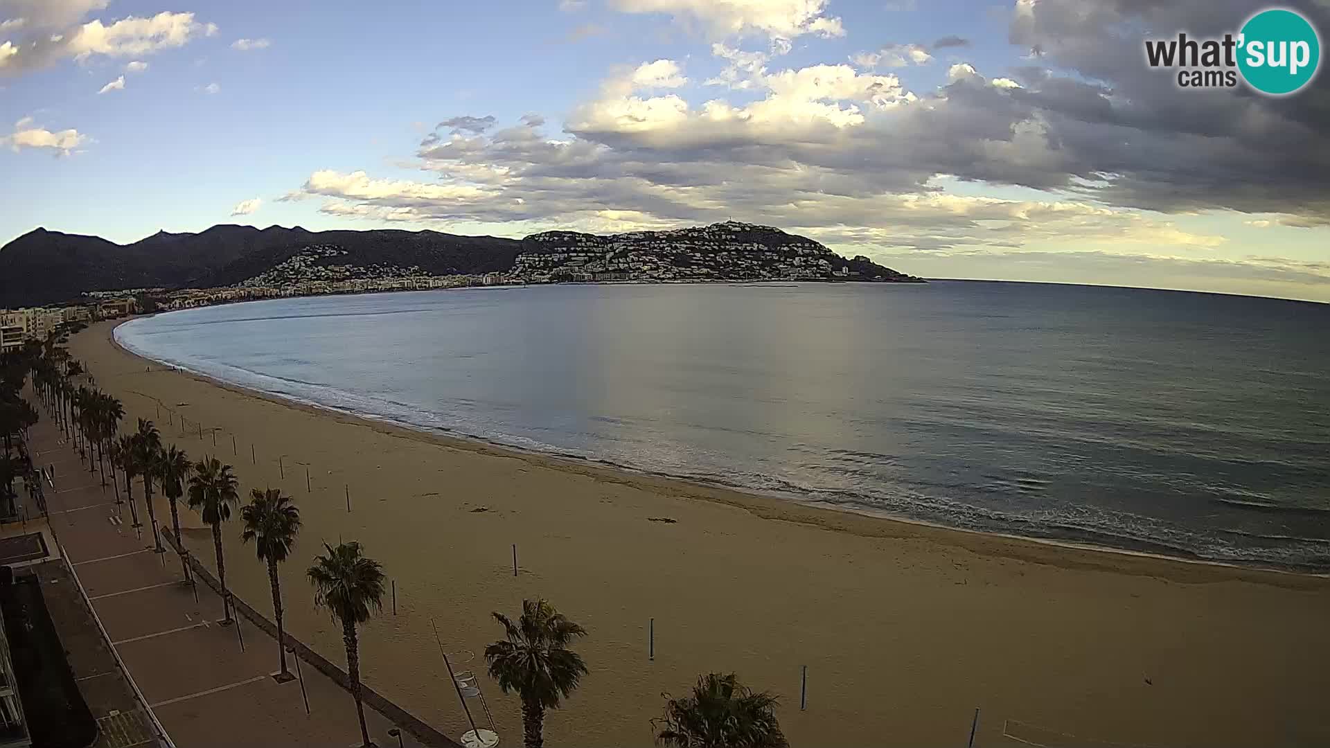 Webcam Costa Brava Roses Strand – Montecarlo Hotel livecam Spanien